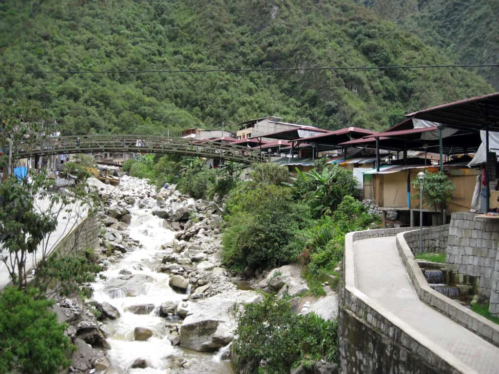 Aguas Calientes, base for Machu Picchu
