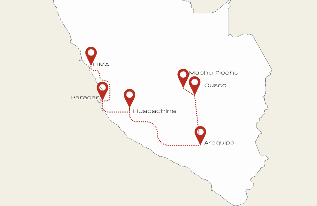 2 week Peru itinerary