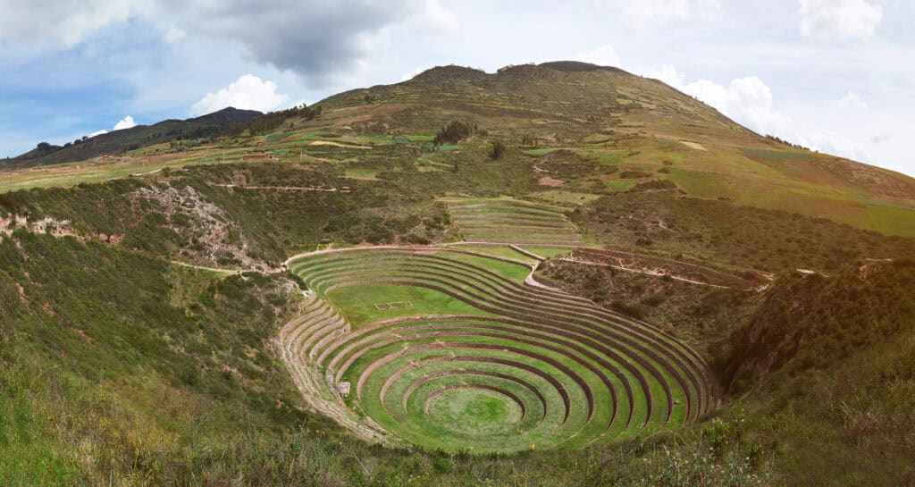 Moray in the Sacred Valley Peru