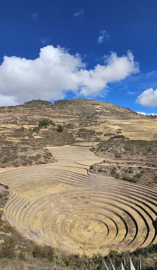 Moray in the sacred valley in Peru