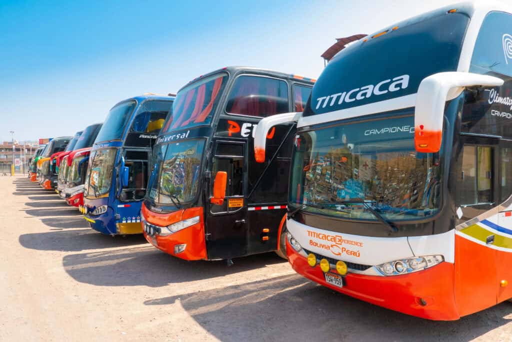 Bus Terminal in Peru