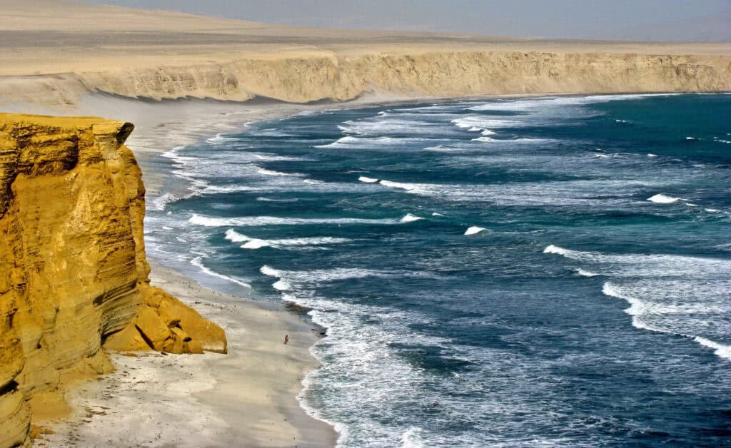 Cliffs of Paracas Peru